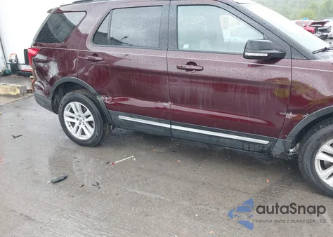 2018 Ford Explorer Xlt from USA, damaged, VIN 1FM5K8DHXJGB02893